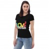 T-shirt moulant Love Nounou