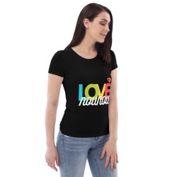 T-shirt moulant Love Nounou