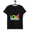 T-shirt moulant Love Nounou