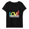 T-shirt moulant Love Nounou